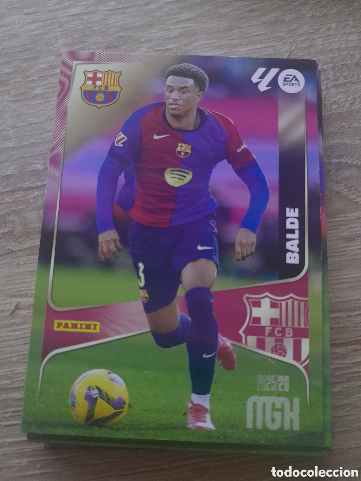 Cartes &agrave; collectionner de Football: n&ordm; 81 balde barcelona megacracks 2025 2026