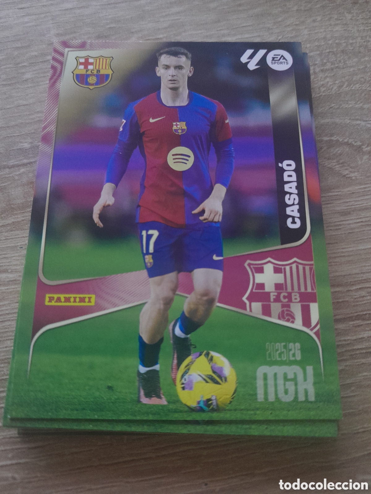 Cartes &agrave; collectionner de Football: n&ordm; 82 casado barcelona megacracks 2025 2026