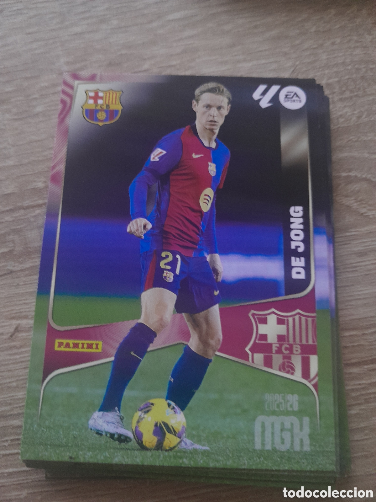 Cartes &agrave; collectionner de Football: n&ordm; 83 de jong barcelona megacracks 2025 2026