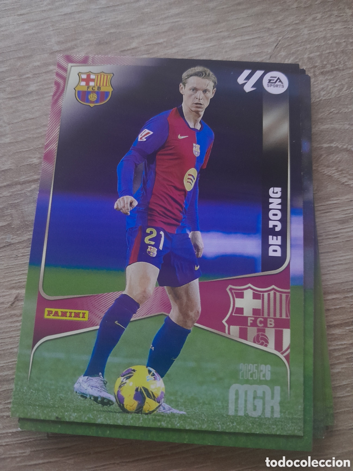 Cartes &agrave; collectionner de Football: n&ordm; 83 de jong barcelona megacracks 2025 2026
