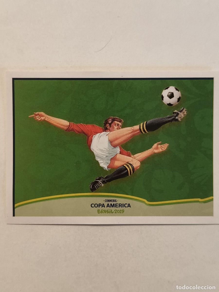 Cromos de f&uacute;tbol: #3 LOGO PANINI COPA AMERICA BRASIL 2019 PANINI
