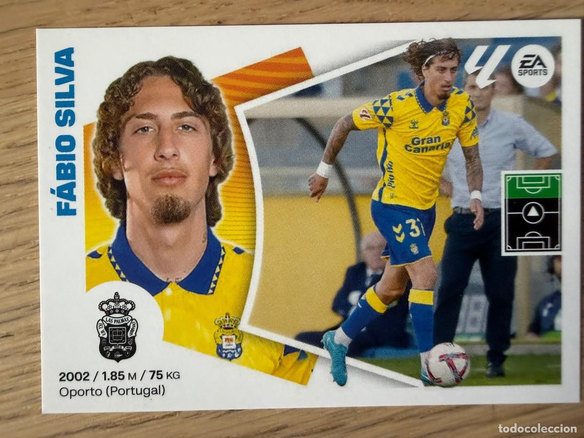 Cromos de f&uacute;tbol: FICHAJE 55 FABIO SILVA LAS PALMAS 24 25 2024 2025 LIGA EA SPORTS COLECCIONES ESTE SIN PEGAR STICKER