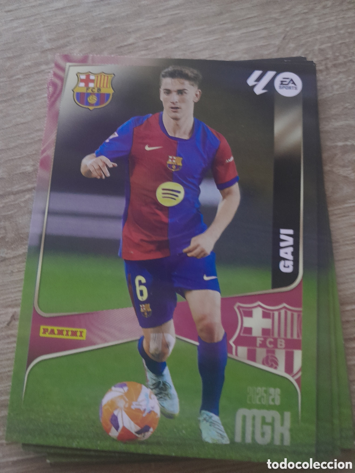 Cartes &agrave; collectionner de Football: n&ordm; 85 gavi barcelona megacracks 2025 2026