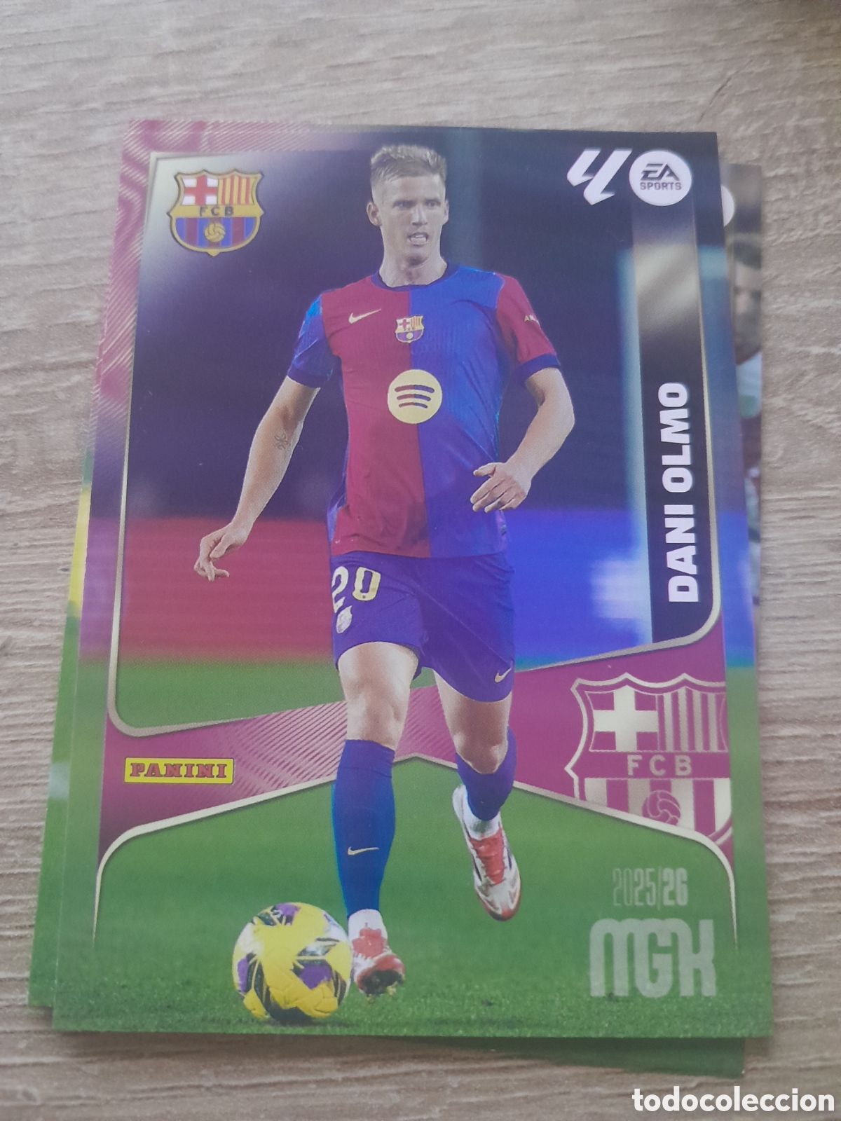 Cromos de f&uacute;tbol: n&ordm; 87 dani olmo barcelona megacracks 2025 2026