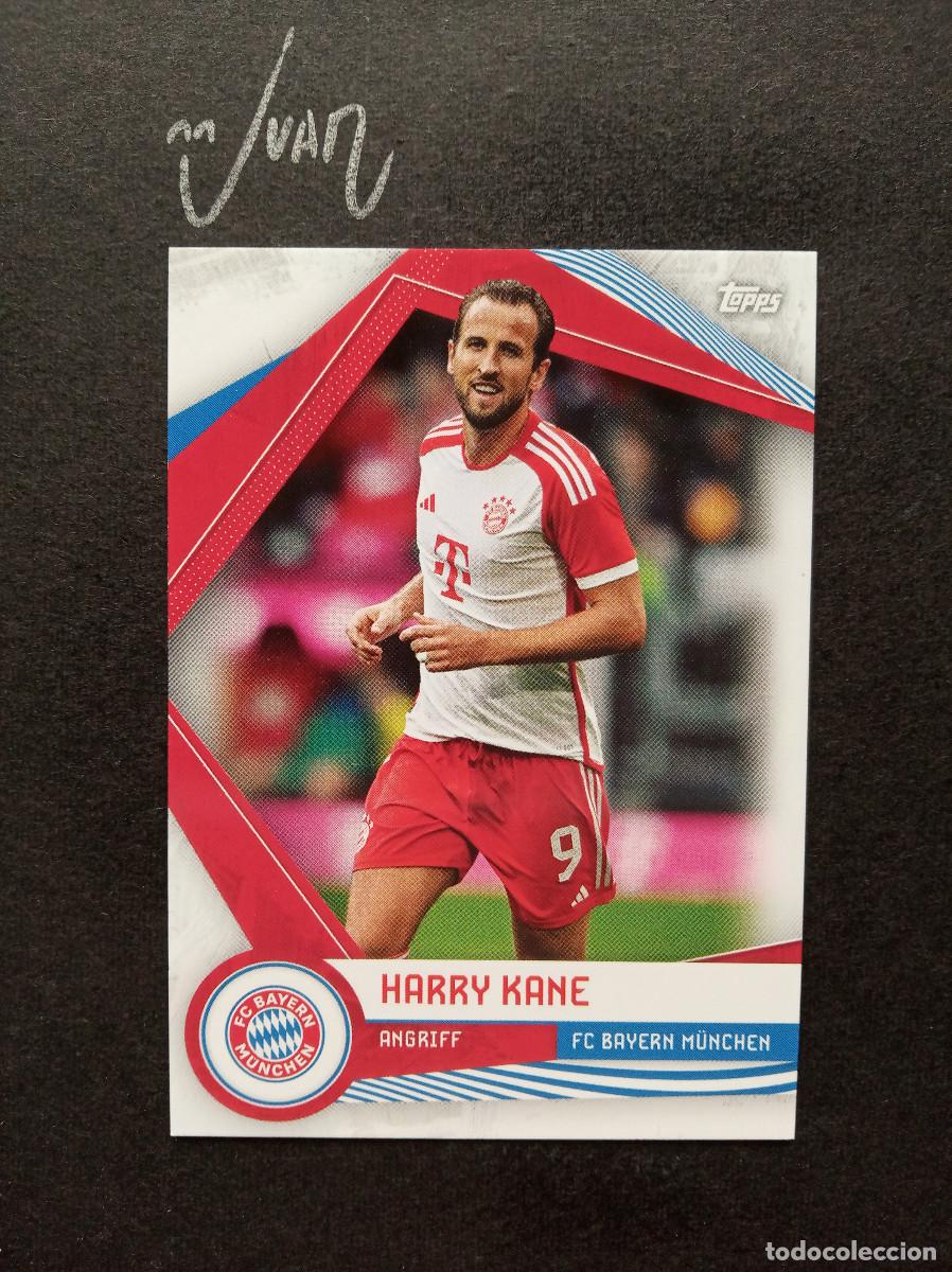 Cartes &agrave; collectionner de Football: FCB-20 HARRY KANE BAYERN MUNCHEN MUNDIAL 2026 27⚽ TOPPS &reg; BAYER MUNICH FAN SET 2023 2024 23 24 NUEVO