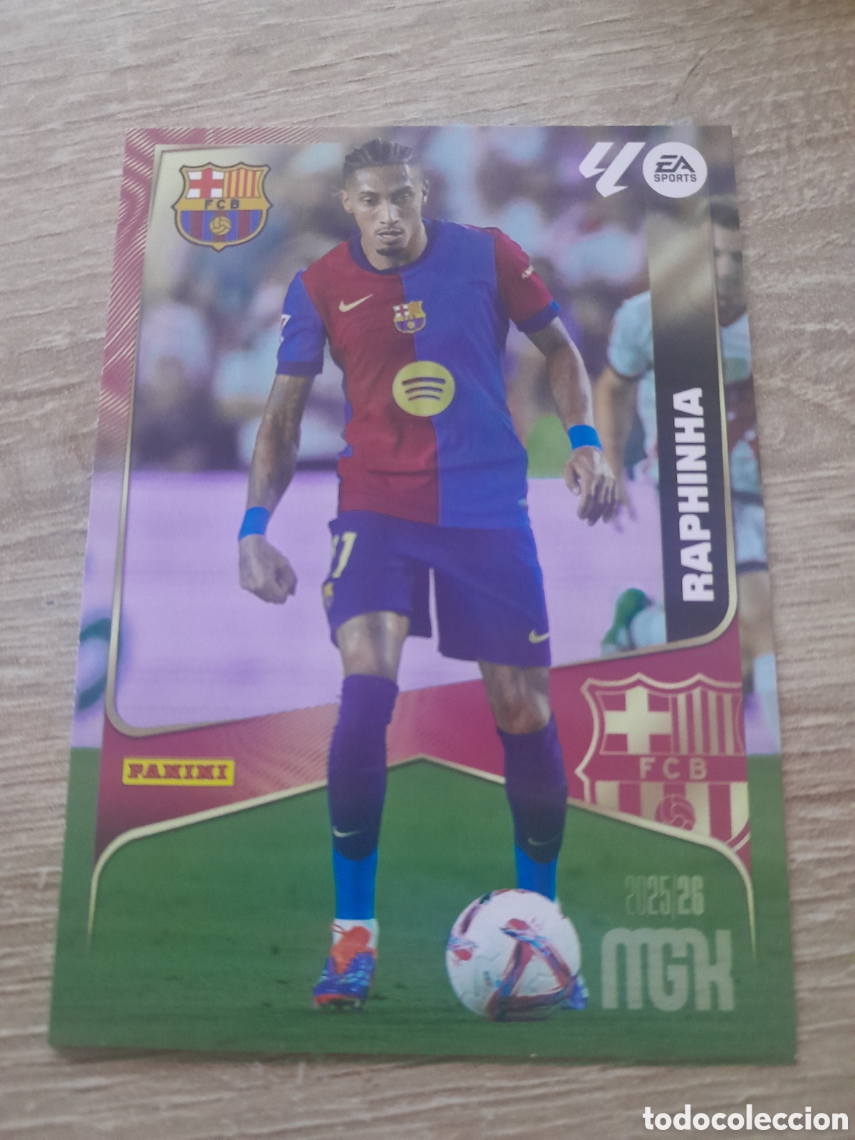 Cartes &agrave; collectionner de Football: n&ordm; 90 raphinha barcelona megacracks 2025 2026