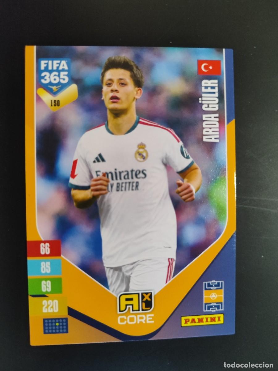 Cromos de f&uacute;tbol: ADRENALYN XL FIFA 365 2027 CARD CORE GULER REAL MADRID # 150 PANINI