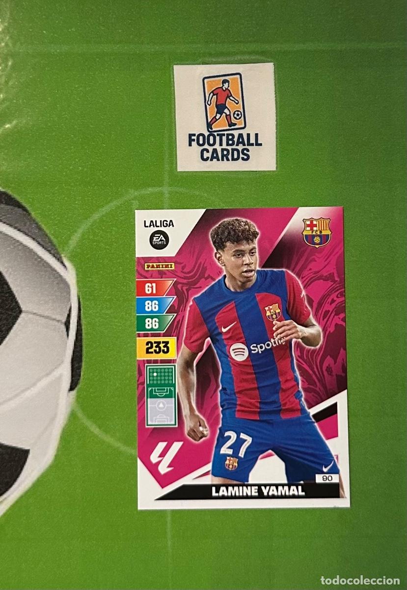 Cromos de f&uacute;tbol: Lamine Yamal Rookie Adrenalyn XL 2023-24