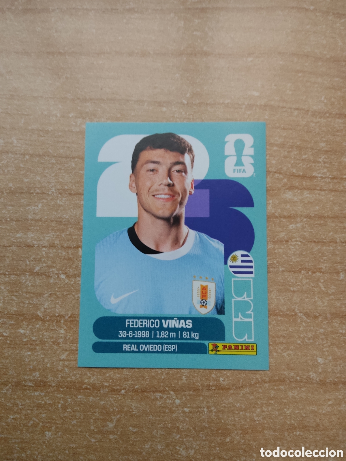 Cromos de f&uacute;tbol: 18 VI&Ntilde;AS URUGUAY FIFA WORLD CUP 2026