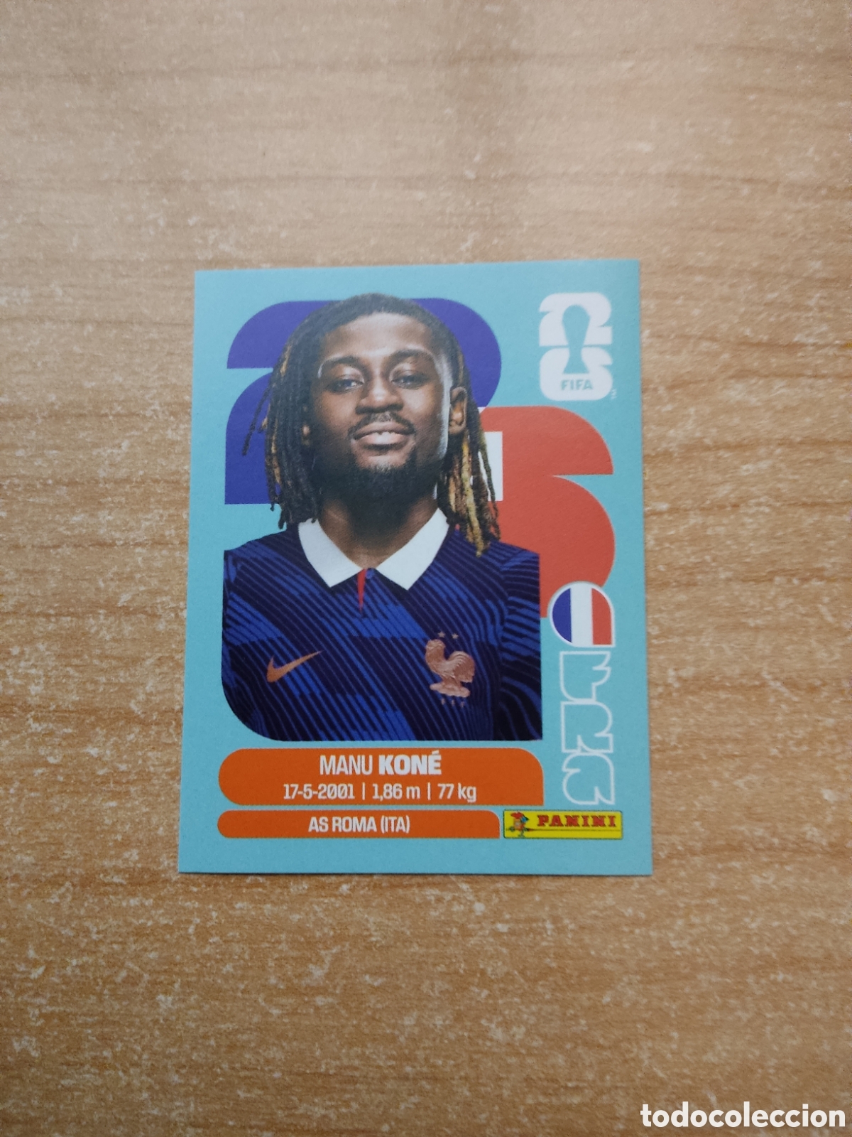 Cromos de f&uacute;tbol: 11 KONE FRANCIA FIFA WORLD CUP 2026