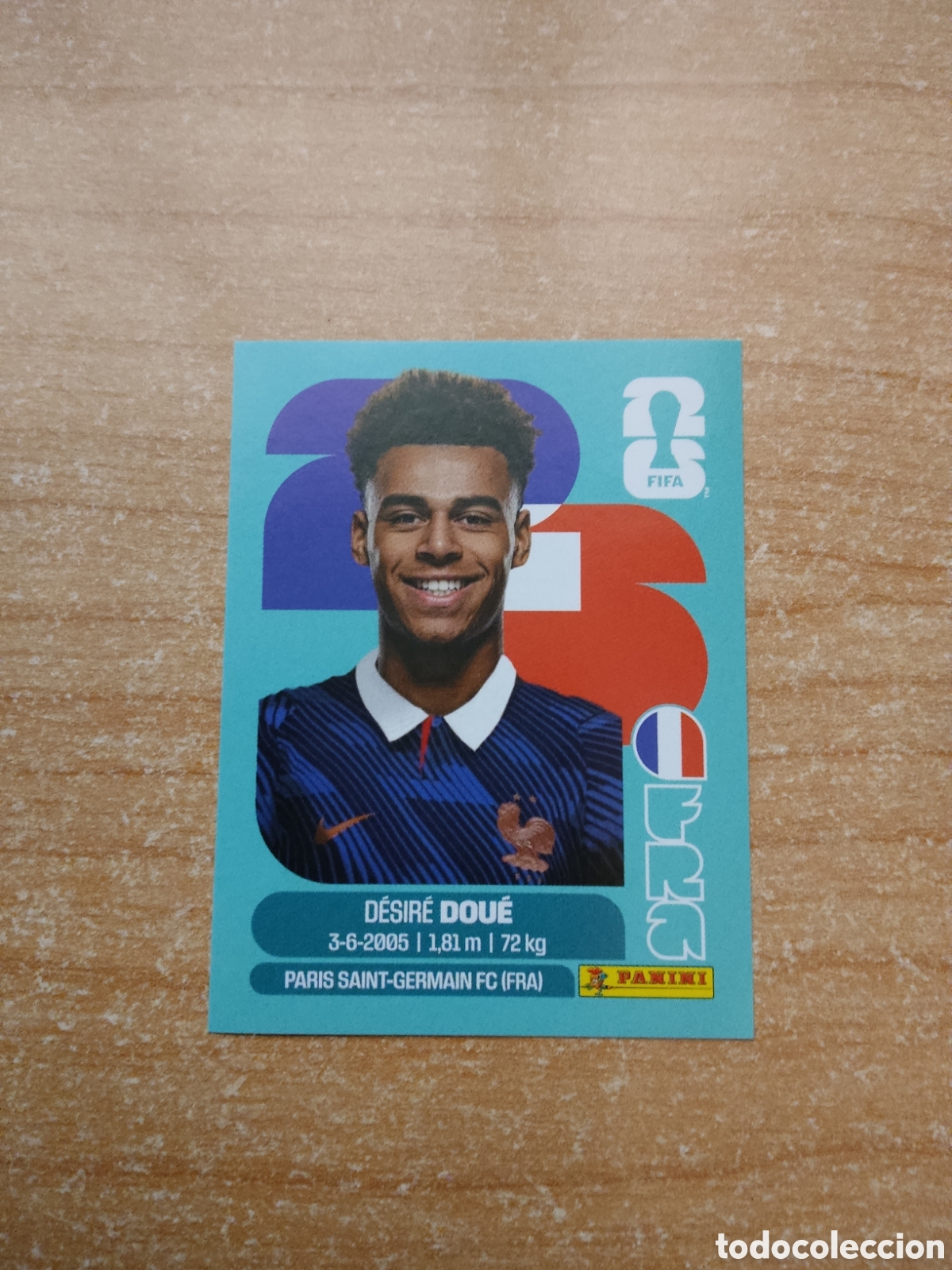 Cromos de f&uacute;tbol: 17 DOUE FRANCIA FIFA WORLD CUP 2026