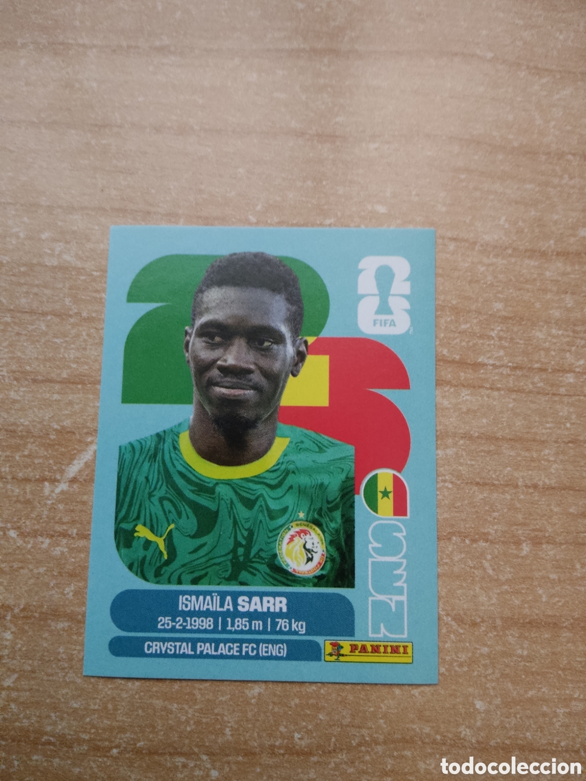 Cromos de f&uacute;tbol: 16 SARR SENEGAL FIFA WORLD CUP 2026