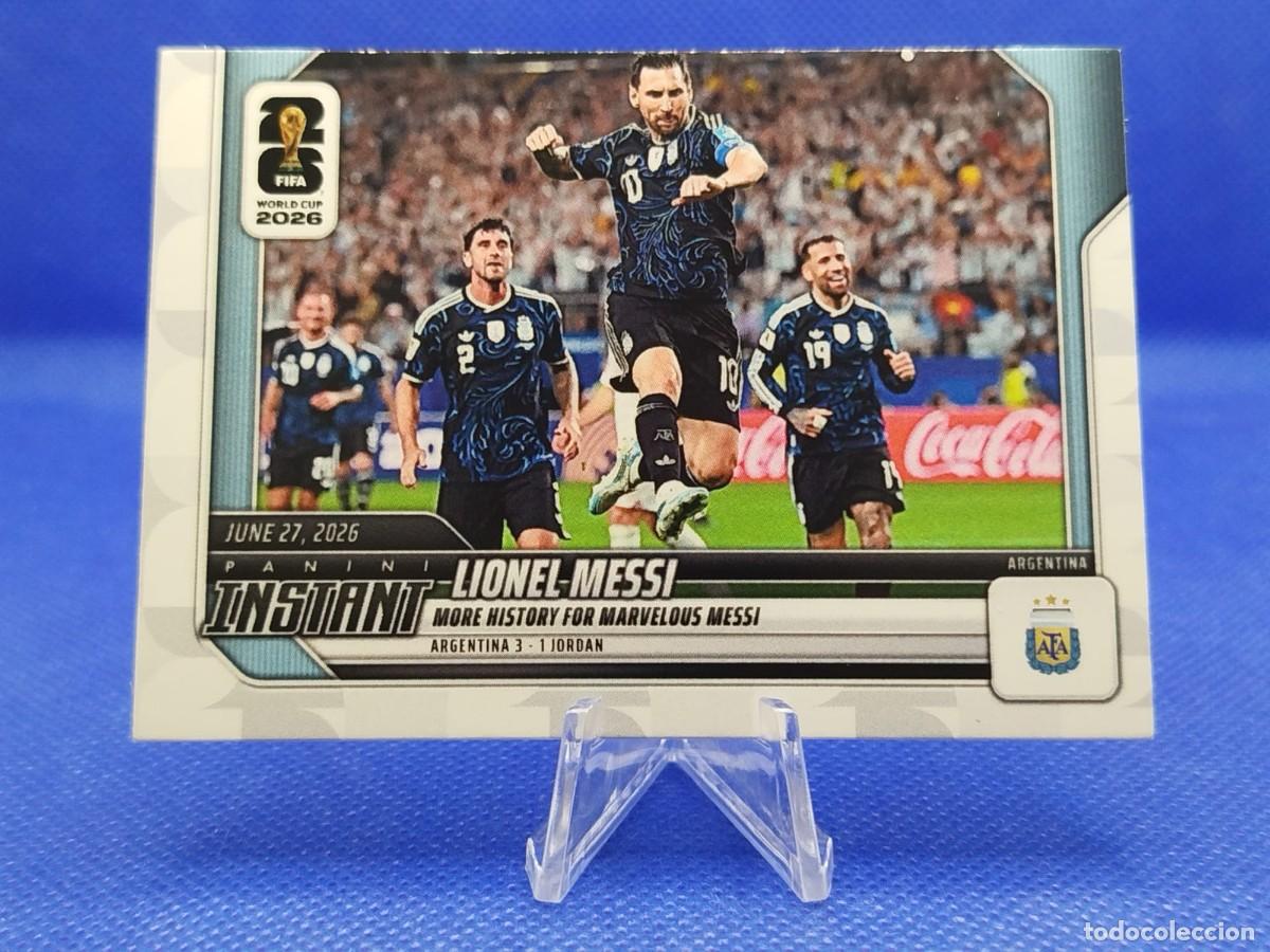 Cromos de f&uacute;tbol: #160 LIONEL MESSI ARGENTINA 2026 PANINI INSTANT FIFA WORLD CUP 1/12101