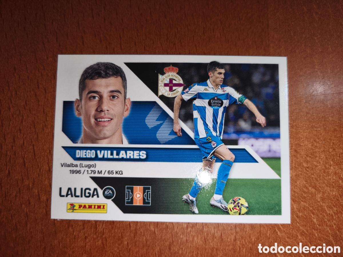 Cromos de f&uacute;tbol: Villares n&deg;11 liga este 26/27 Deportivo