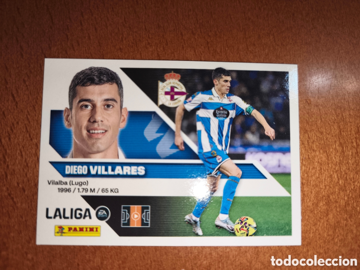 Cromos de f&uacute;tbol: Villares n&deg;11 liga este 26/27 Deportivo