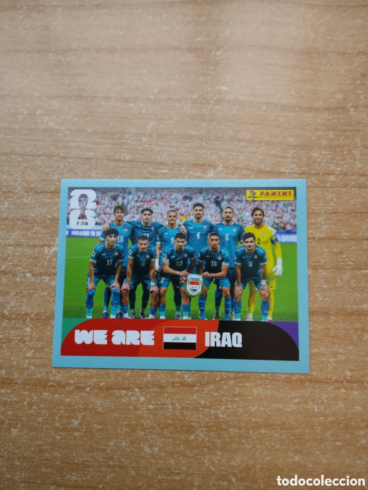 Cromos de f&uacute;tbol: 13 PLANTILLA IRAK FIFA WORLD CUP 2026
