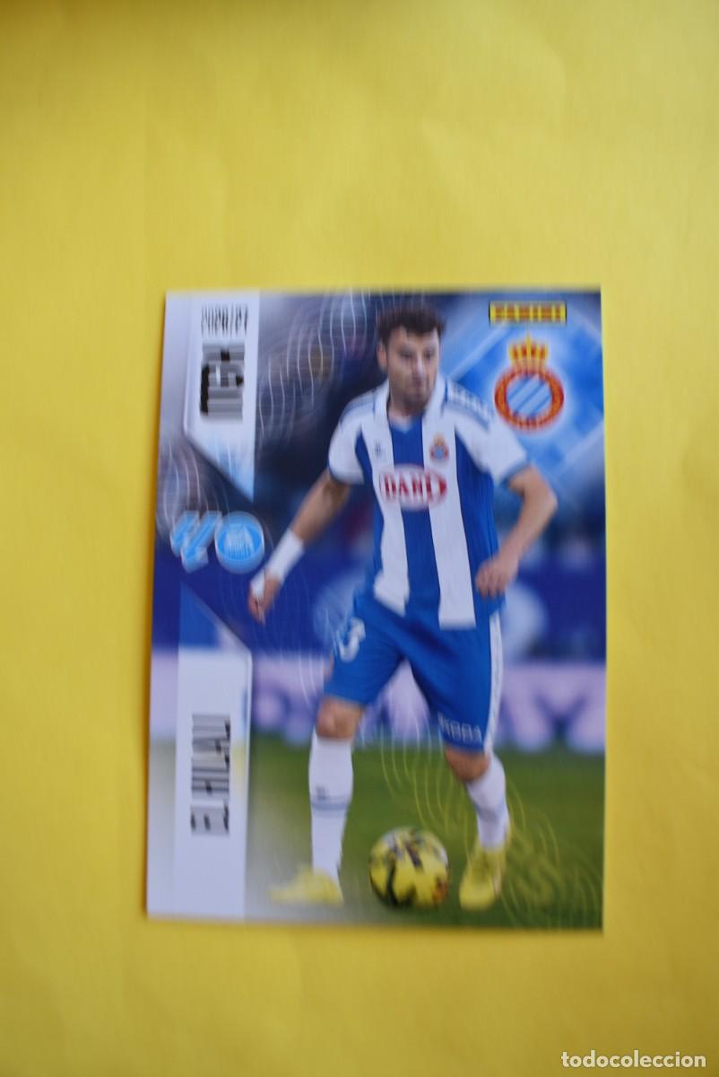 Cromos de f&uacute;tbol: Cromo La Liga. Megacracks. 2026 2027. 26 27. El Hilali. Espanyol. N. &ordm; 166. Panini