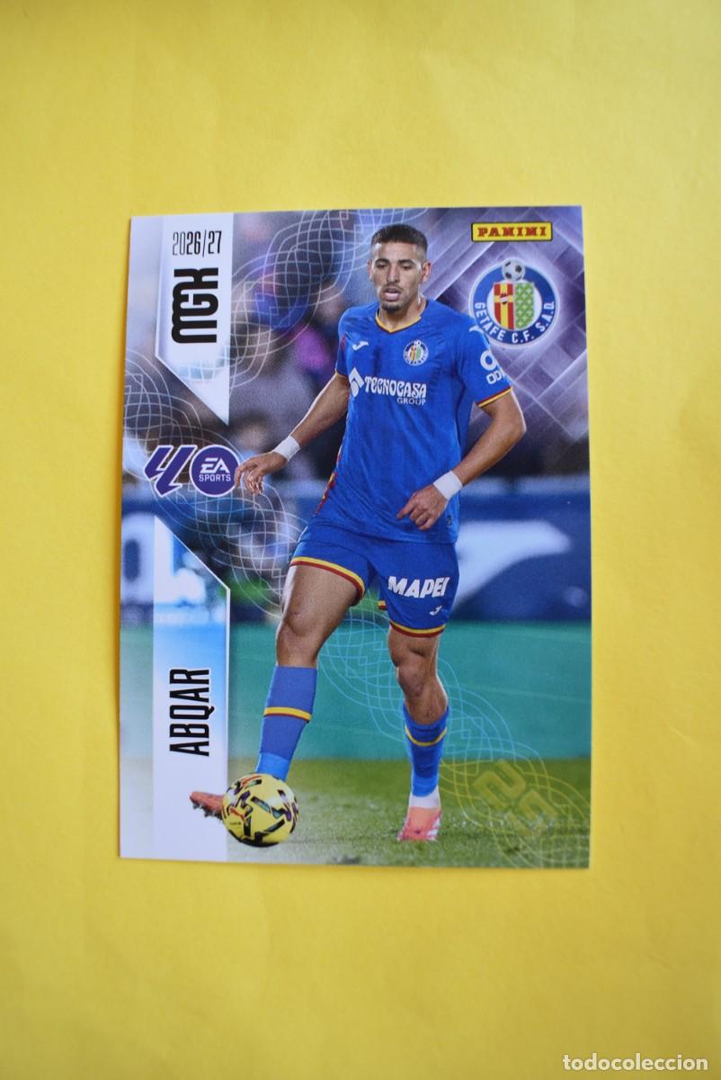 Figurine di Calcio: Cromo La Liga. Megacracks. 2026 2027. 26 27. Abqar. Getafe. N. &ordm; 187. Panini