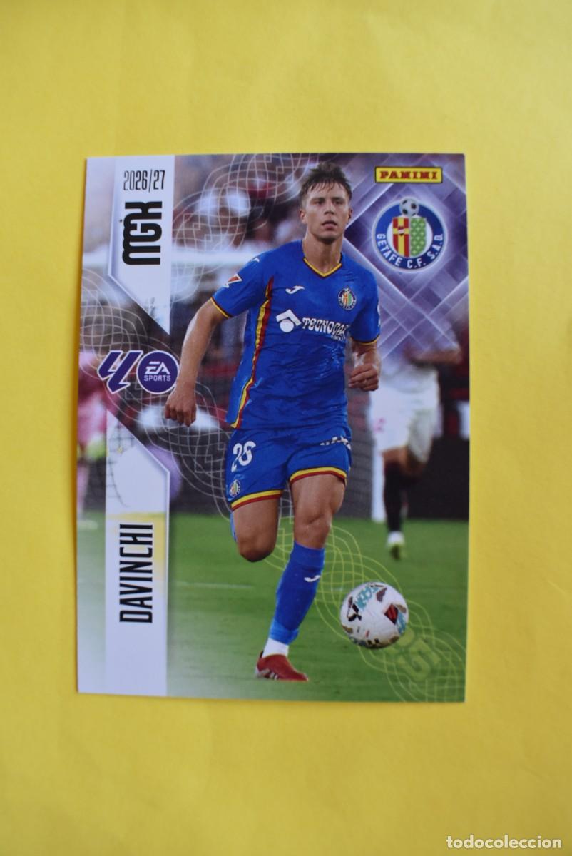 Figurine di Calcio: Cromo La Liga. Megacracks. 2026 2027. 26 27. Davinchi. Getafe. N. &ordm; 189. Panini