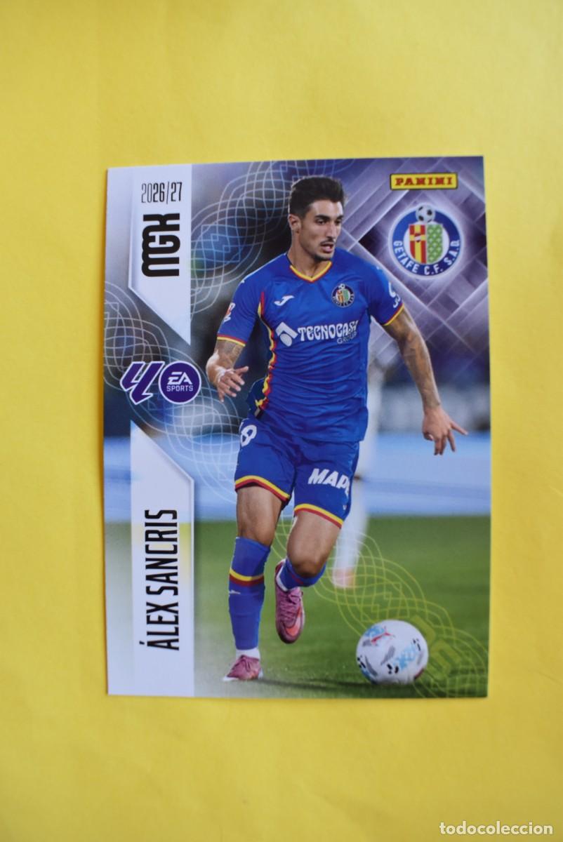 Cromos de f&uacute;tbol: Cromo La Liga. Megacracks. 2026 2027. 26 27. &Aacute;lex Sancris. Getafe. N. &ordm; 198. Panini