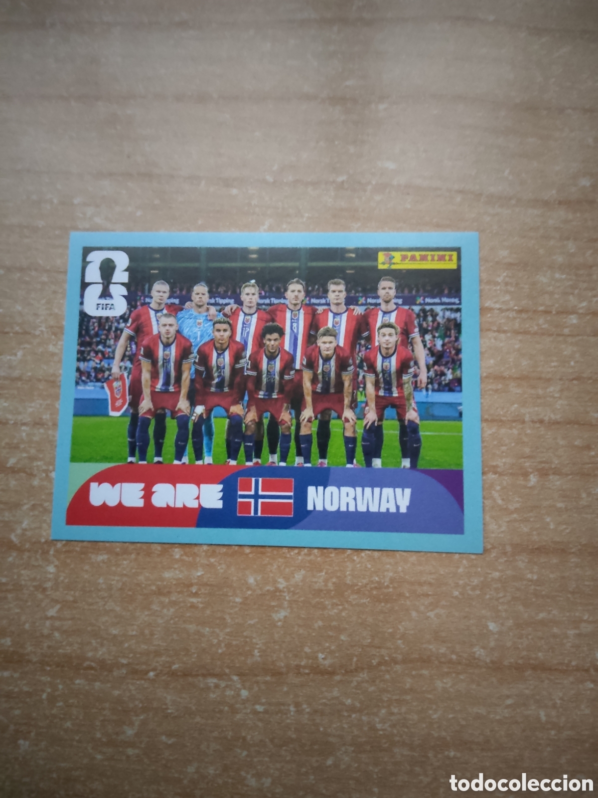 Cromos de Futebol: 13 PLANTILLA NORUEGA FIFA WORLD CUP 2026