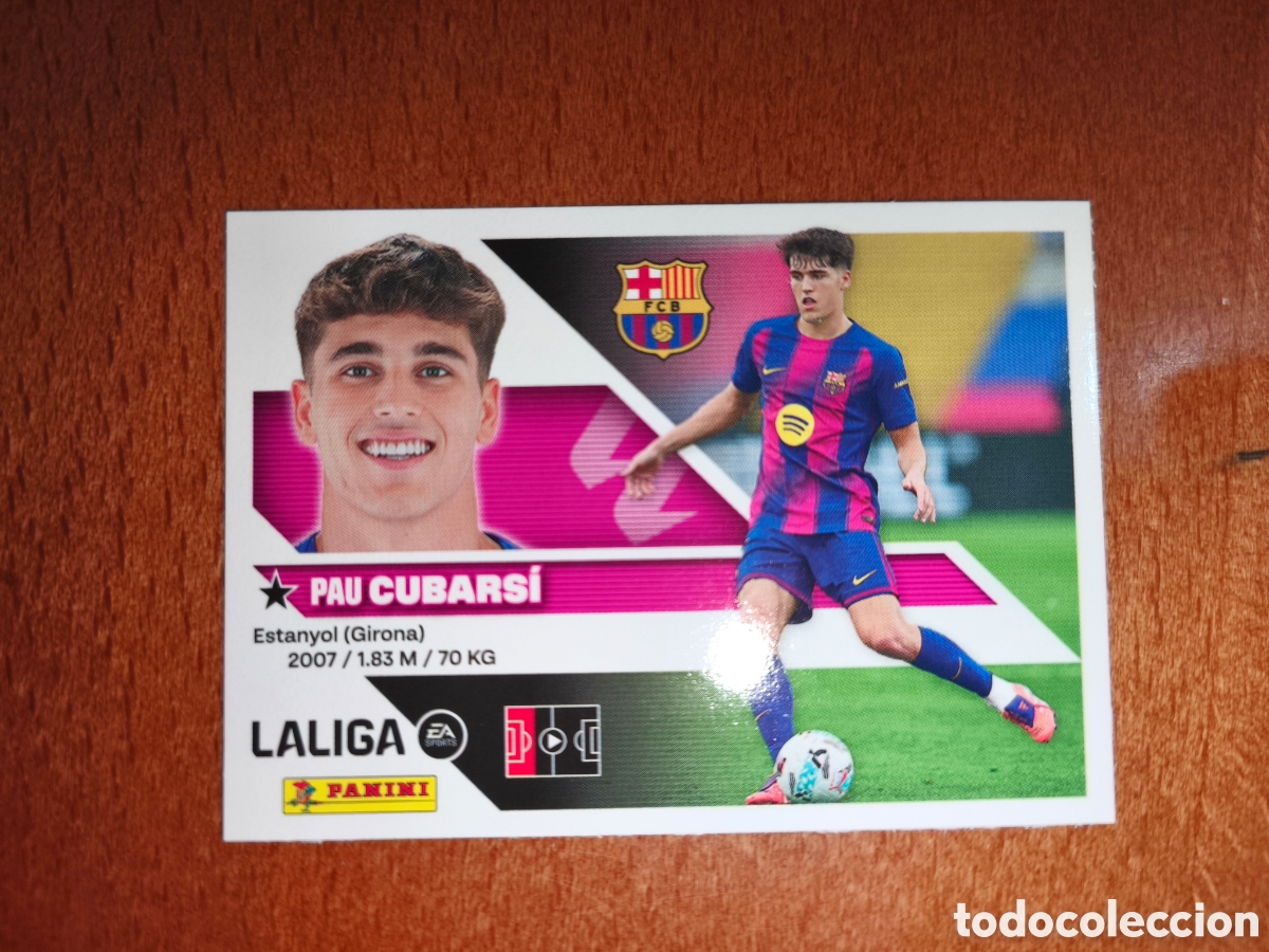 Fu&szlig;ball-Sticker: Cubarsi n&deg;7 liga este 26/27 Barcelona