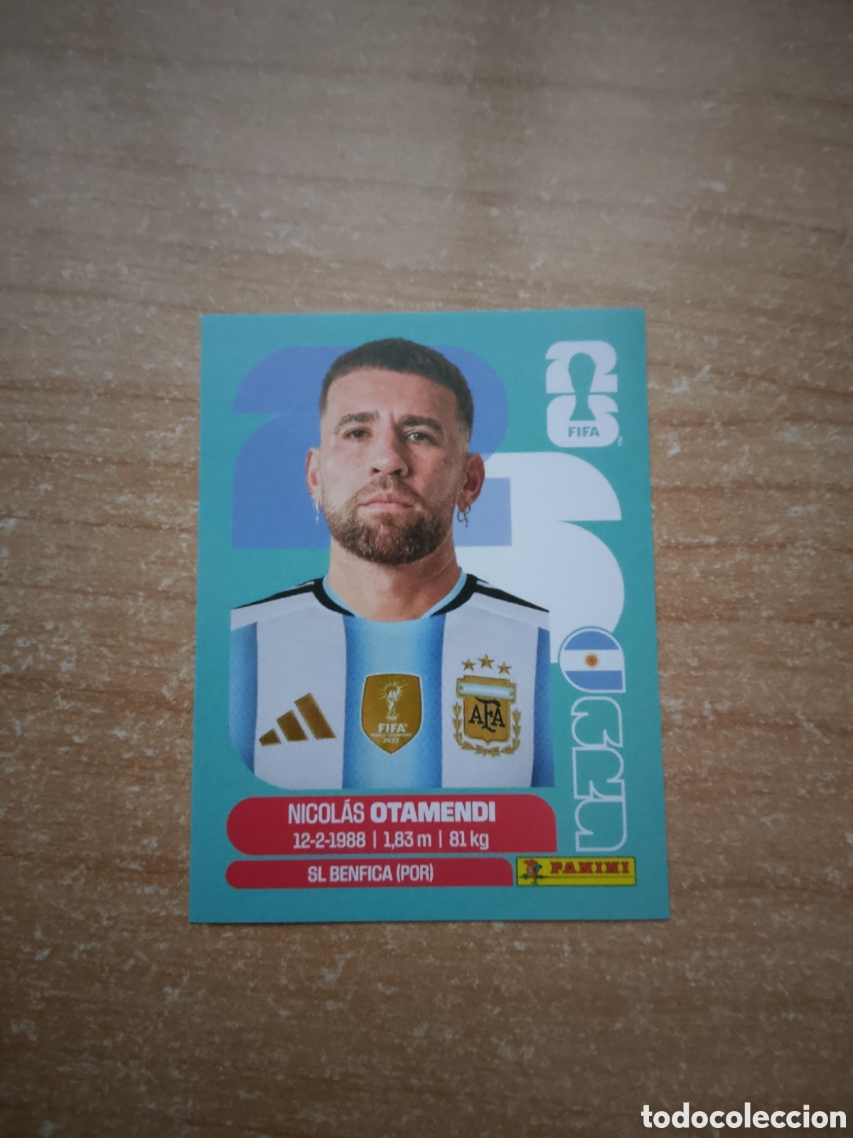 Cromos de f&uacute;tbol: 5 OTAMENDI ARGENTINA FIFA WORLD CUP 2026
