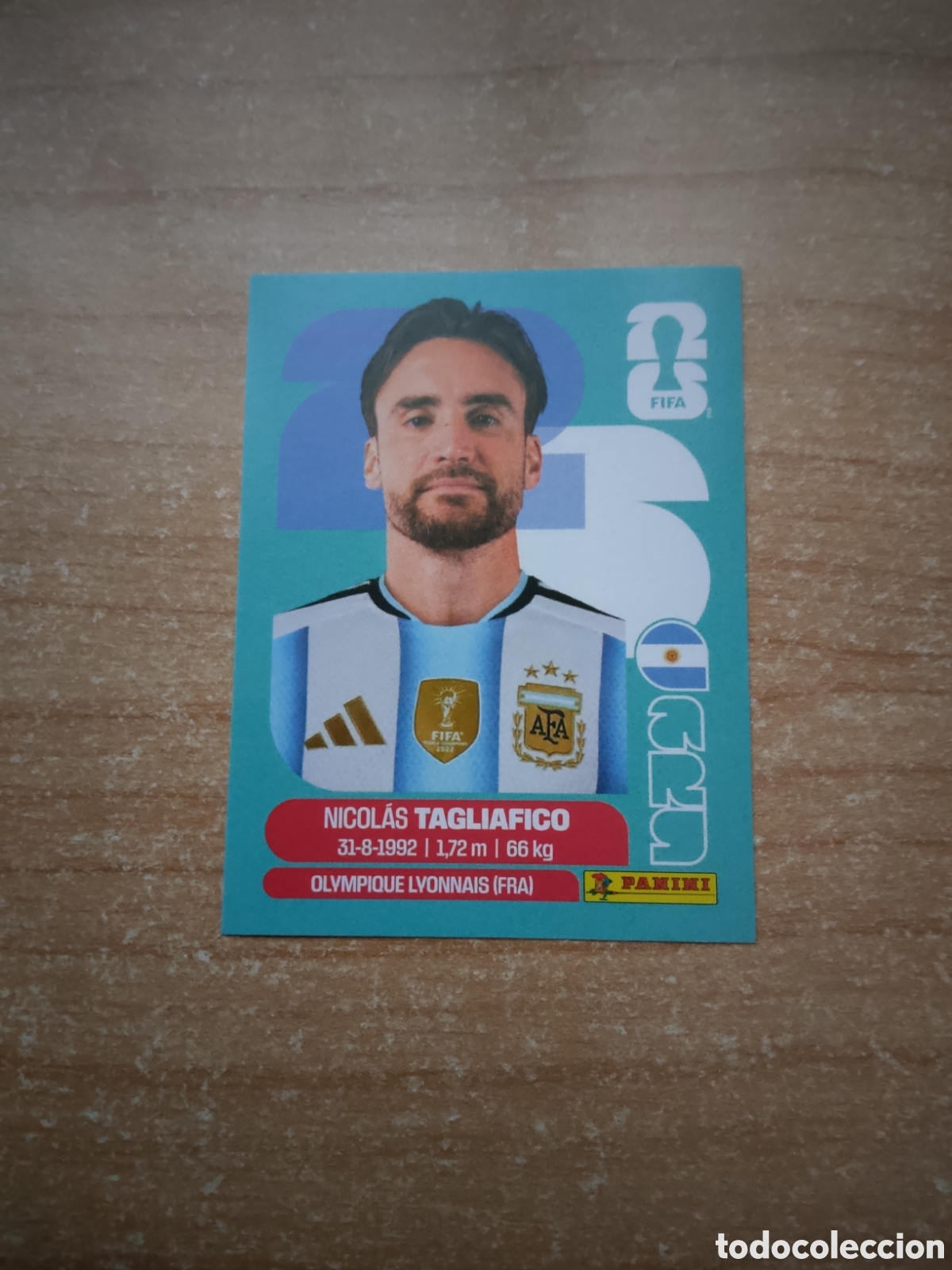 Cromos de f&uacute;tbol: 6 TAGLIAFICO ARGENTINA FIFA WORLD CUP 2026