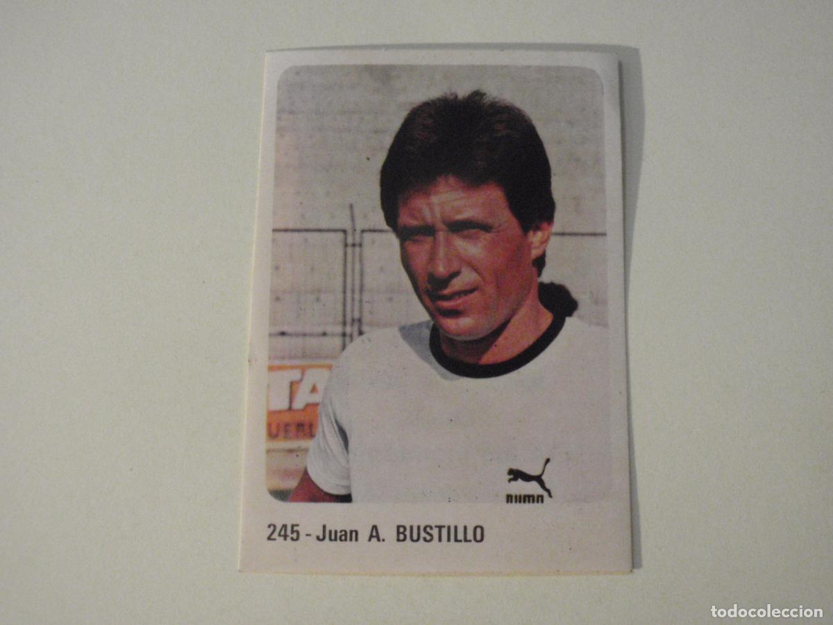 Fu&szlig;ball-Sticker: Cromo n&ordm; 245 Juan A. BUSTILLO UD Salamanca. CROMO CROM Liga 1979 1980. Sticker 79 80