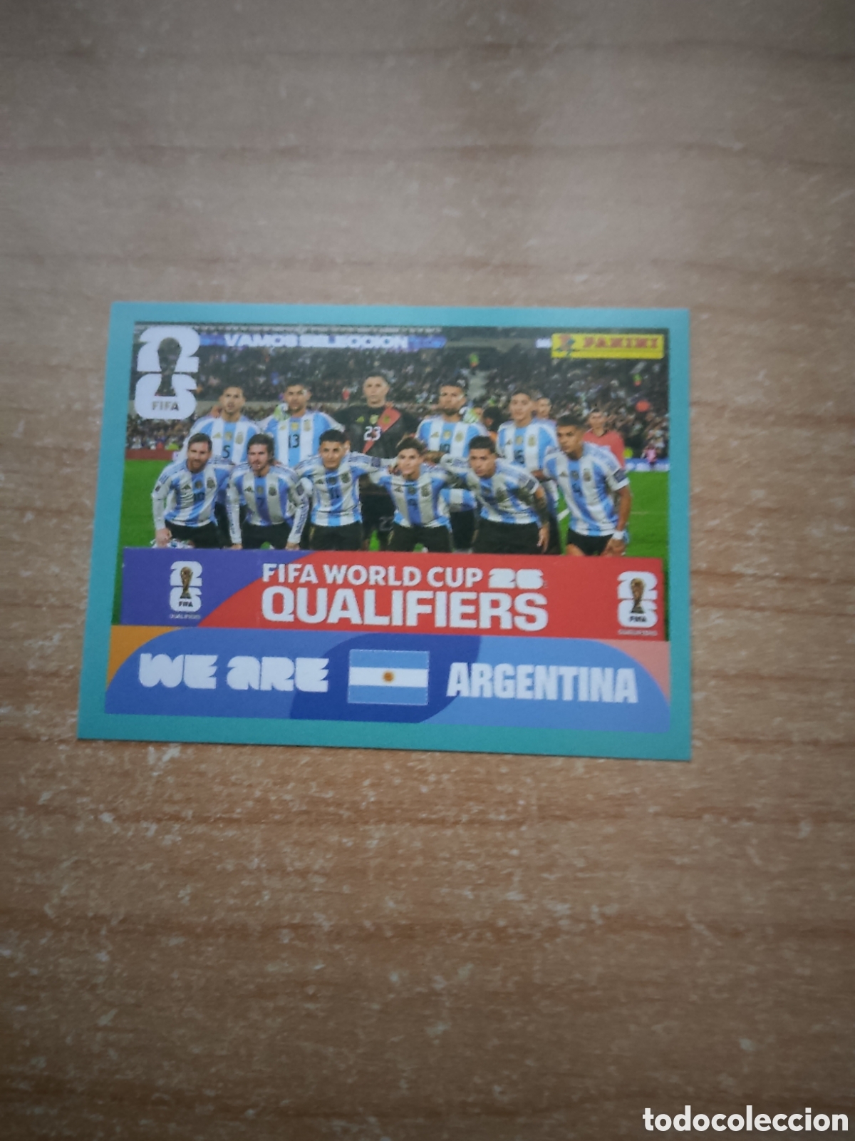 Football Stickers: 13 PLANTILLA ARGENTINA FIFA WORLD CUP 2026