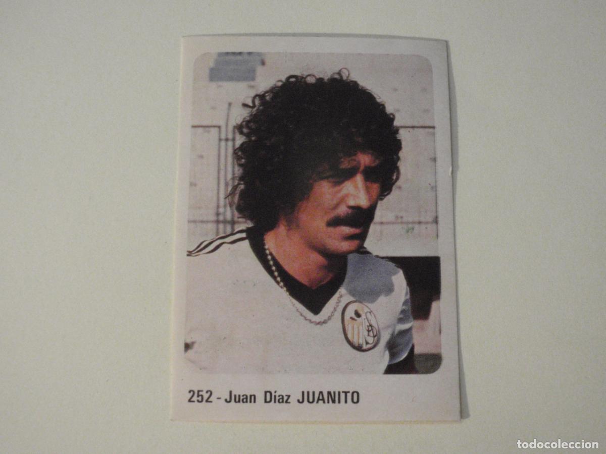 Fu&szlig;ball-Sticker: Cromo n&ordm; 252 Juan D&iacute;az JUANITO UD Salamanca. CROMO CROM Liga 1979 1980. Sticker 79 80