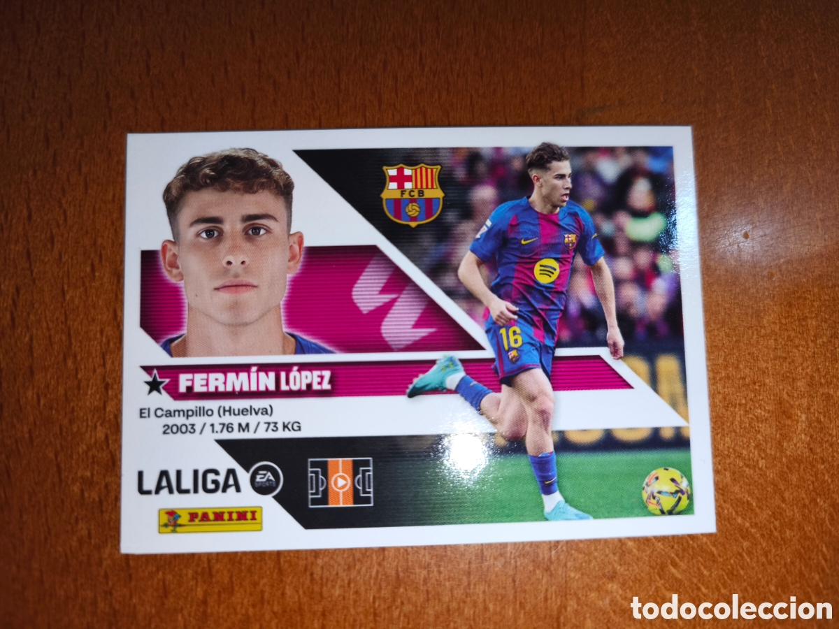 Football Stickers: Ferm&iacute;n n&deg;16 liga este 26/27 Barcelona