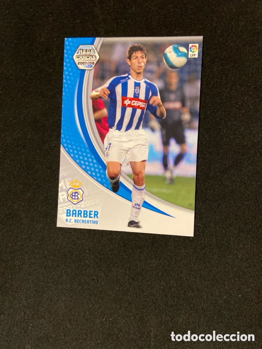 Cromos de f&uacute;tbol: BARBER 263 (RECREATIVO HUELVA)