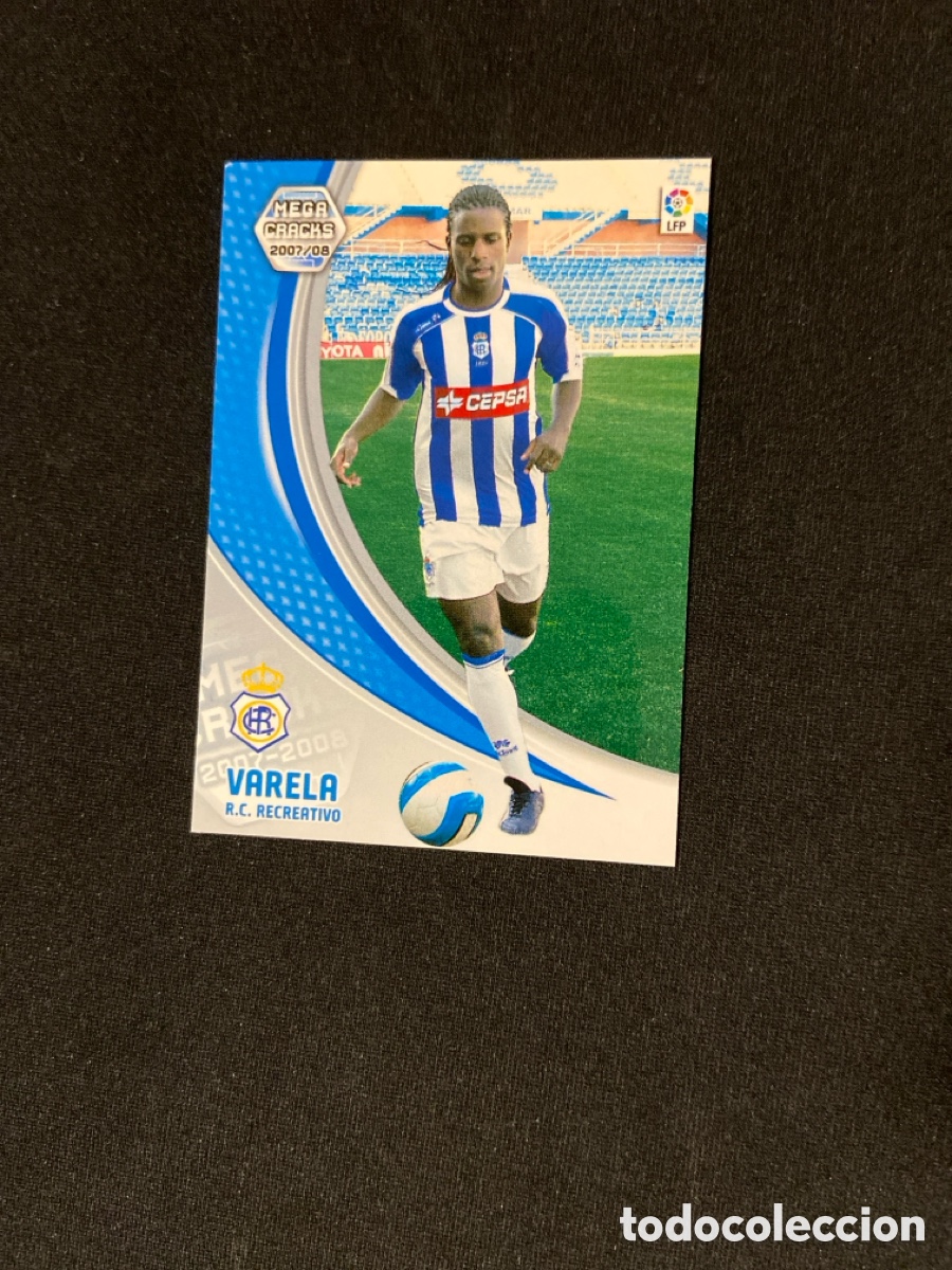 Cromos de f&uacute;tbol: VARELA 264 (RECREATIVO HUELVA)