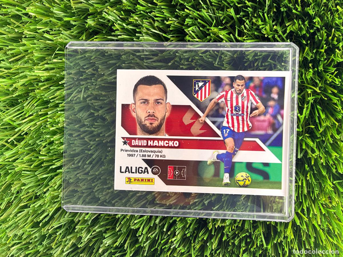 Cromos de f&uacute;tbol: N&ordm; 9 Hancko Atl&eacute;tico de Madrid Liga Este 26 27