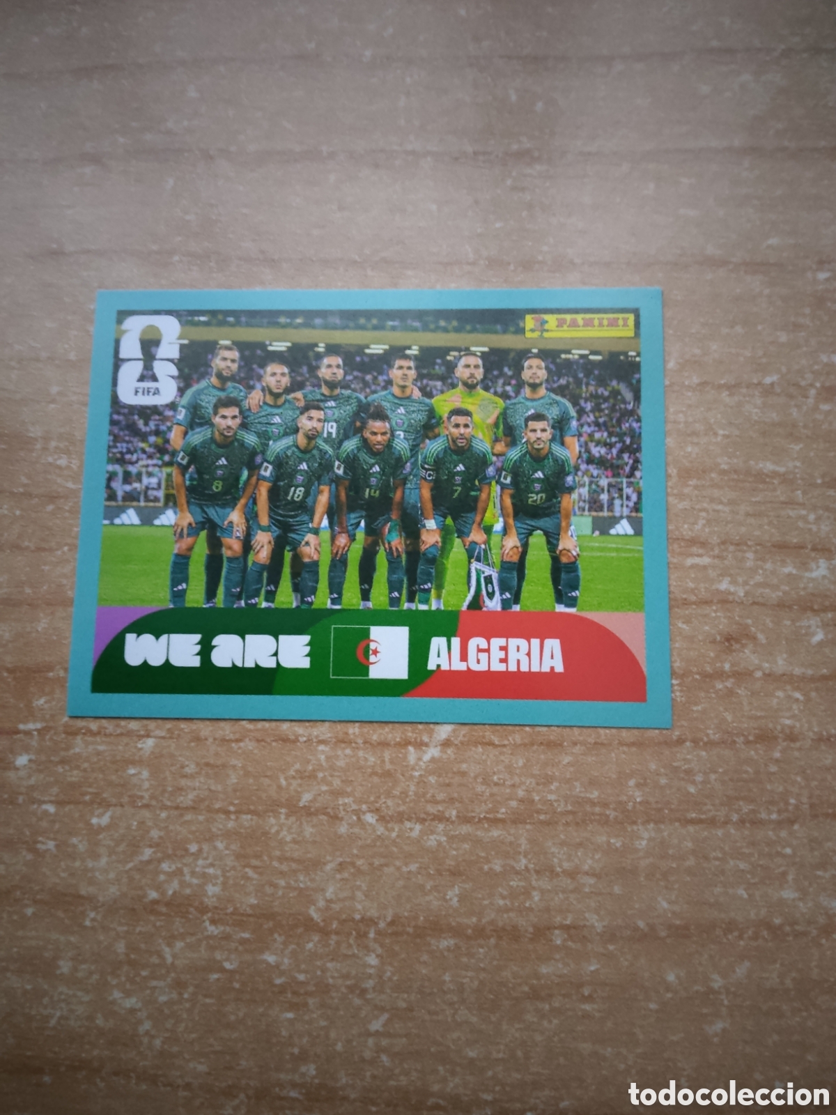 Cromos de f&uacute;tbol: 13 PLANTILLA ALGERIA FIFA WORLD CUP 2026