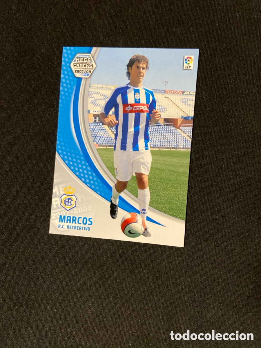 Cromos de f&uacute;tbol: MARCOS 267 (RECREATIVO) PANINI MEGACRACKS 2007-2008 07 08 CROMO CARTA M-3