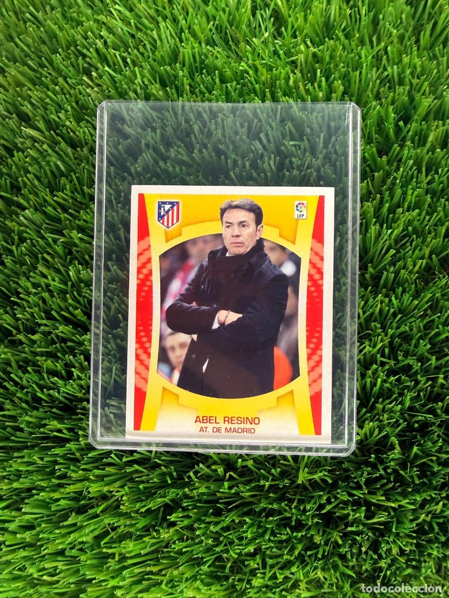 Cromos de f&uacute;tbol: Abel Resino Entrenador Atl&eacute;tico de Madrid Liga Este 09 10