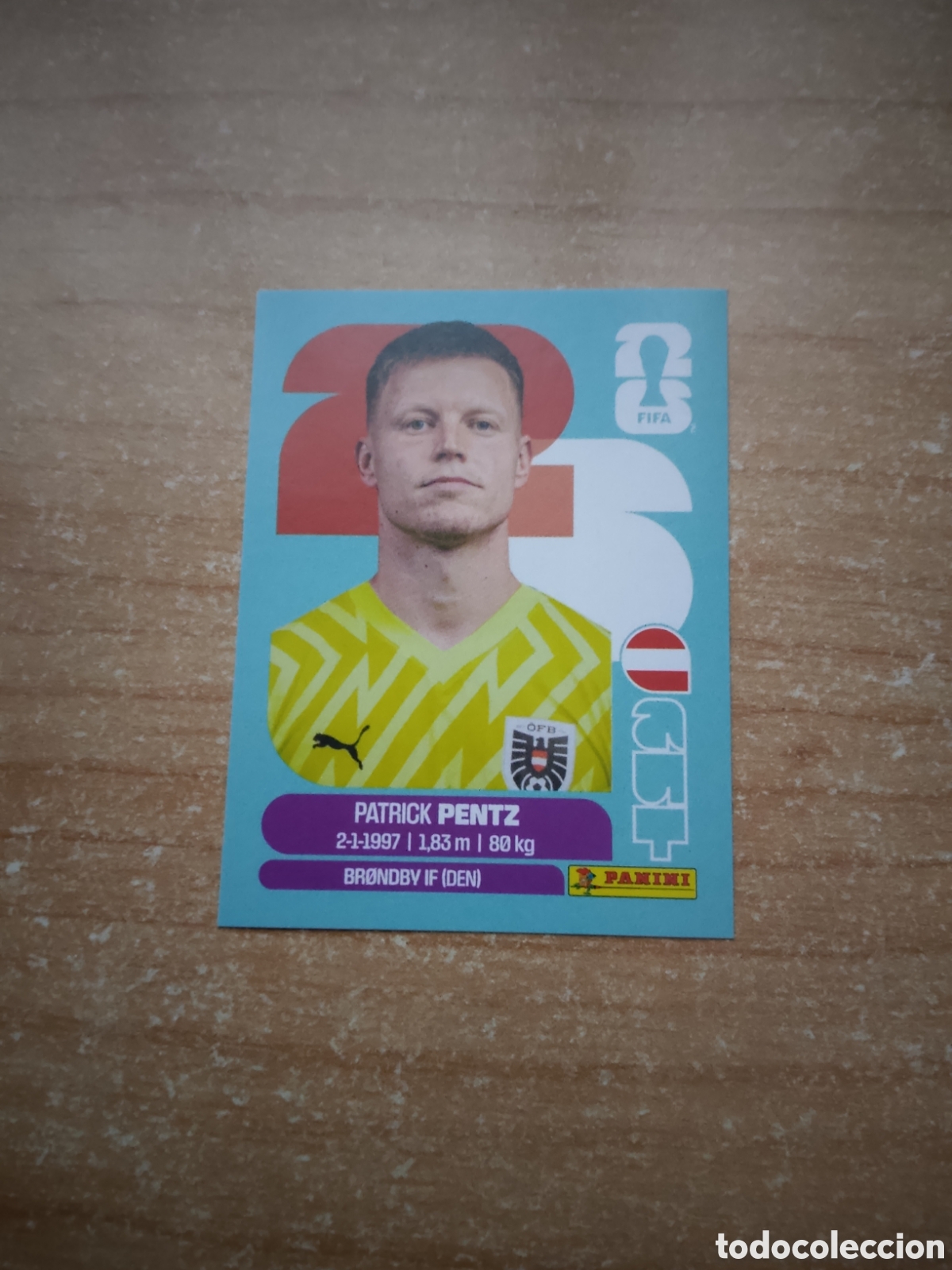 Cromos de f&uacute;tbol: 3 PENTZ AUSTRIA FIFA WORLD CUP 2026