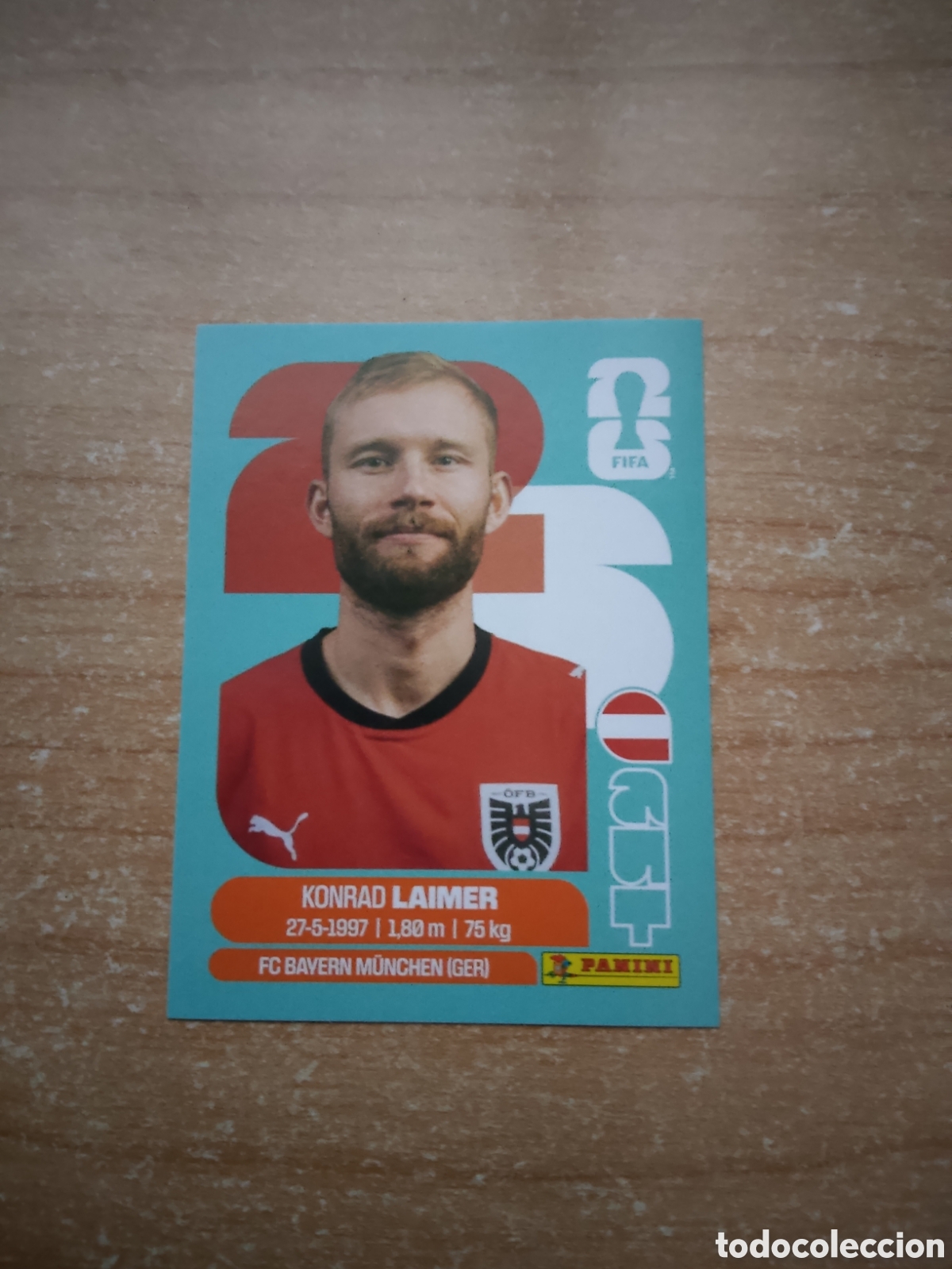 Cromos de f&uacute;tbol: 12 LAIMER AUSTRIA FIFA WORLD CUP 2026