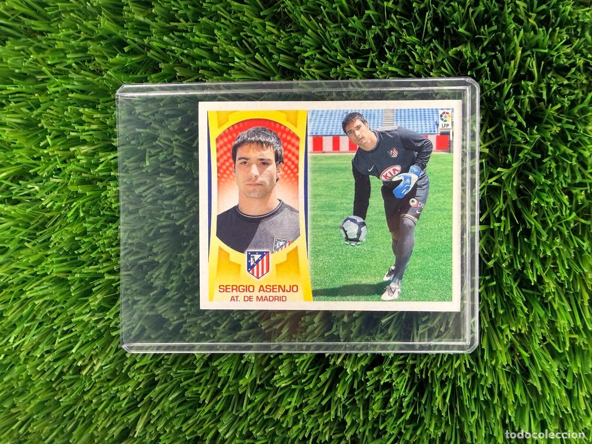 Cromos de f&uacute;tbol: N&ordm; 1 Sergio Asenjo Atl&eacute;tico de Madrid Liga Este 09 10