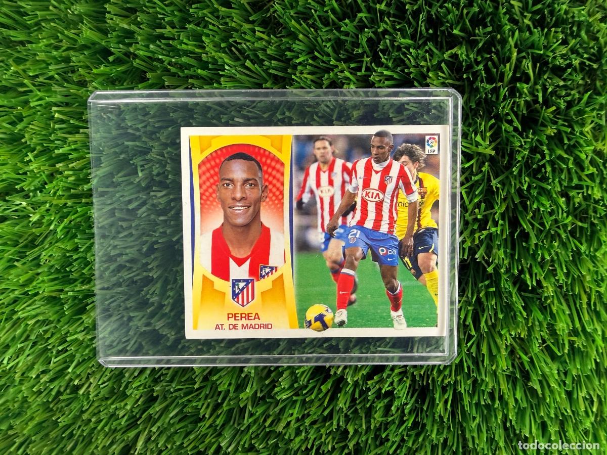 Cromos de f&uacute;tbol: N&ordm; 3 Perea Atl&eacute;tico de Madrid Liga Este 09 10
