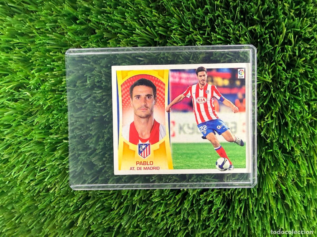 Cromos de f&uacute;tbol: N&ordm; 5A Pablo Atl&eacute;tico de Madrid Liga Este 09 10