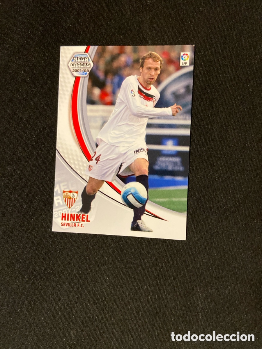 Cromos de f&uacute;tbol: HINKEL 274 (SEVILLA) PANINI MEGACRACKS 2007-2008 07 08 CROMO CARTA M-3