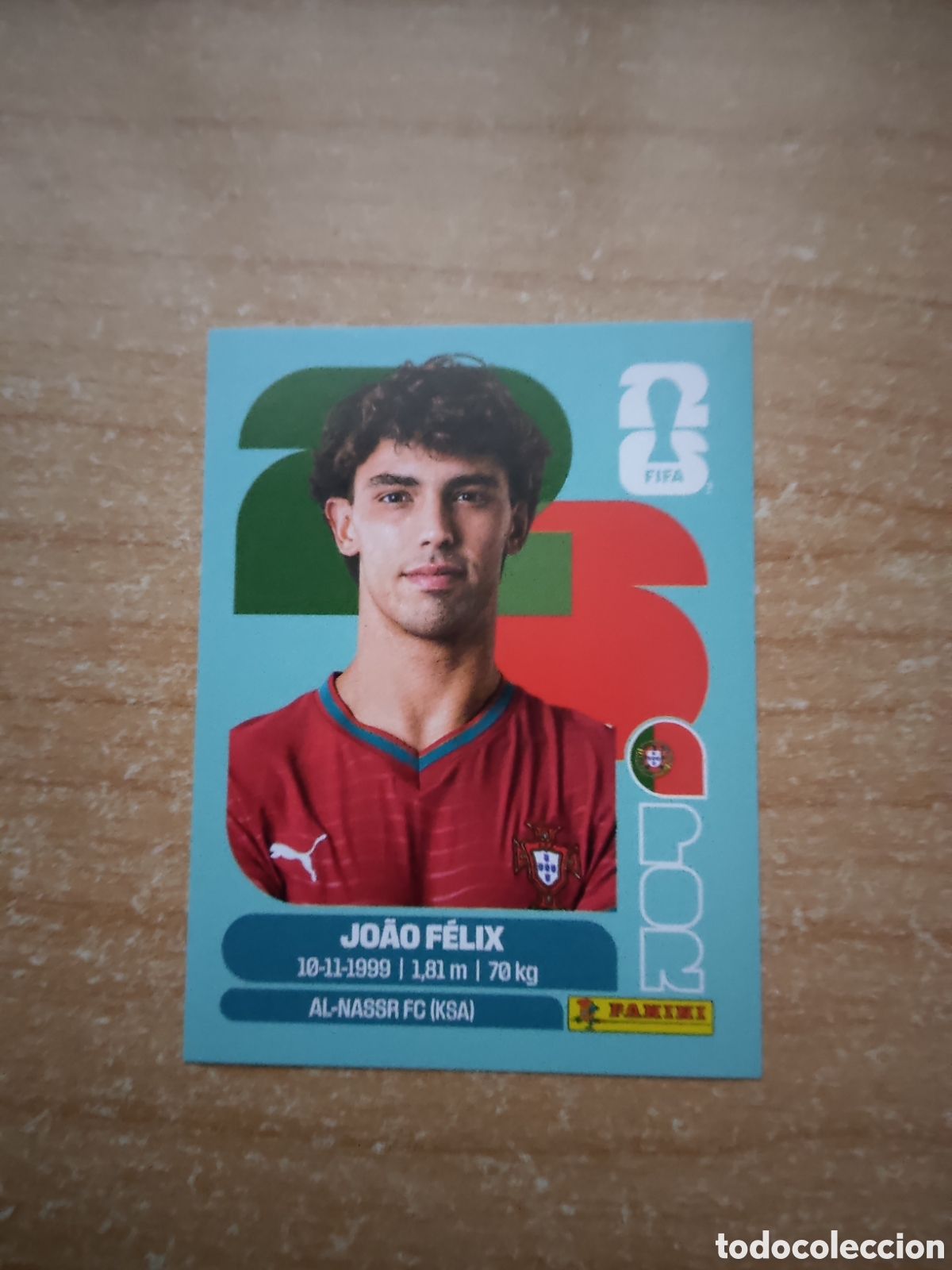 Cromos de f&uacute;tbol: 17 JOAO FELIX PORTUGAL FIFA WORLD CUP 2026