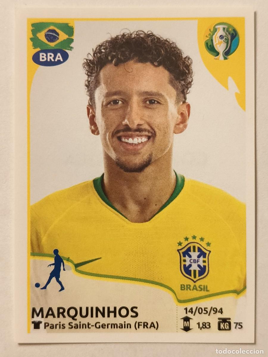 Cromos de f&uacute;tbol: #22 MARQUINHOS (BRASIL) COPA AMERICA BRASIL 2019 PANINI