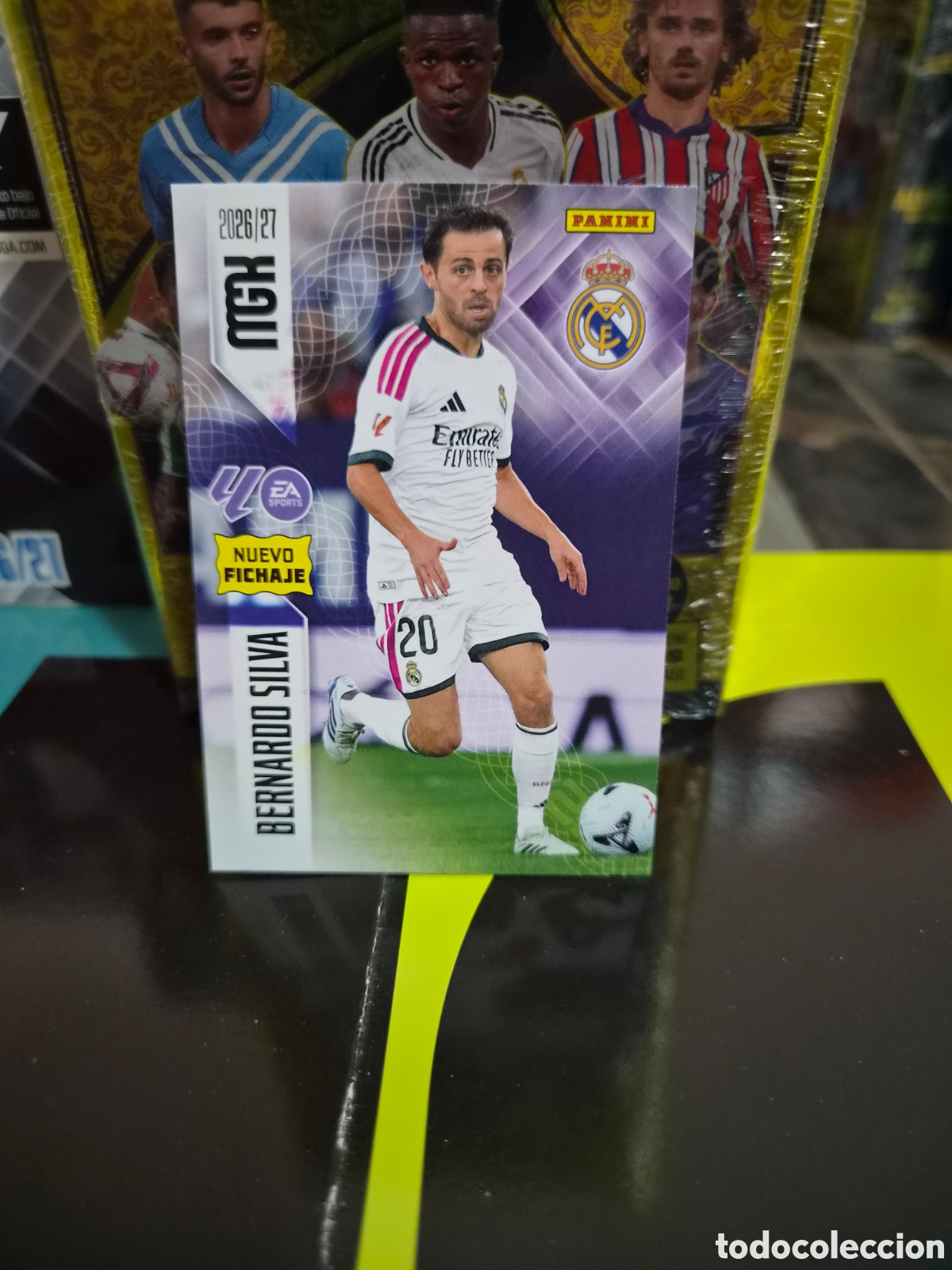 Cromos de f&uacute;tbol: N&deg;488 Nuevo Fichaje Bernardo Silva Megacracks 26/27