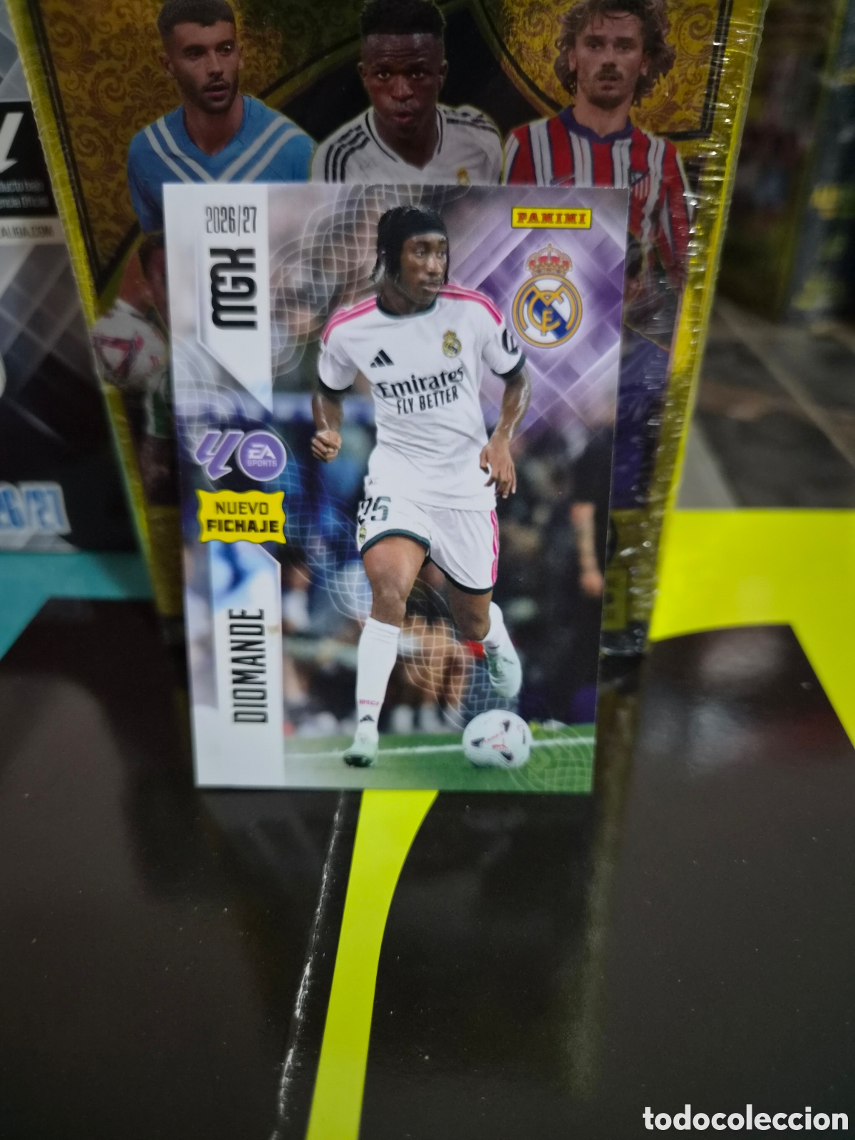 Cromos de f&uacute;tbol: N&deg;478 Nuevo Fichaje Diomande Megacracks 26/27