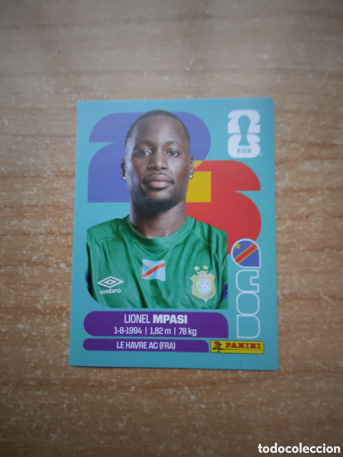 Cromos de f&uacute;tbol: 2 MPASI REPUBLICA DEL CONGO FIFA WORLD CUP 2026