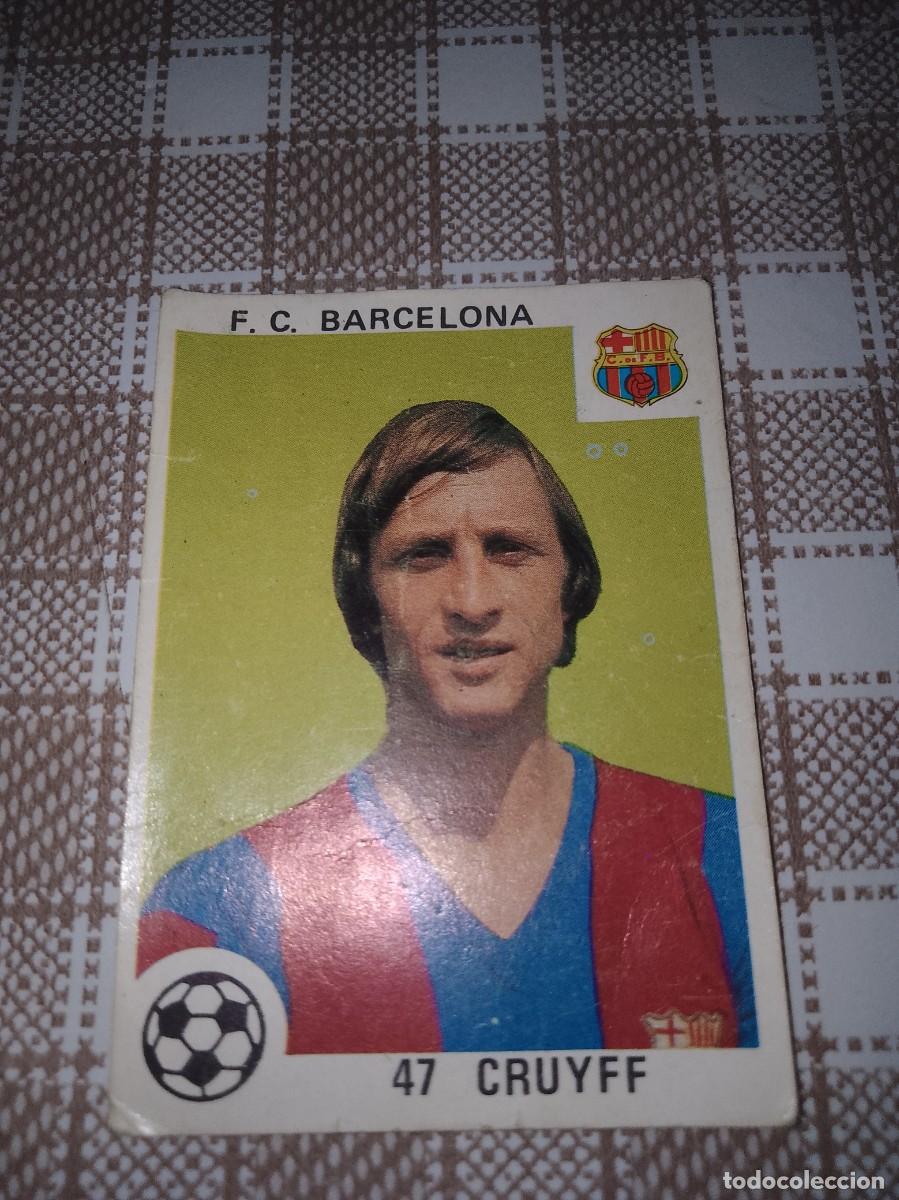 Cromos de f&uacute;tbol: Cruyff 47 f.c. Barcelona a&ntilde;os 70